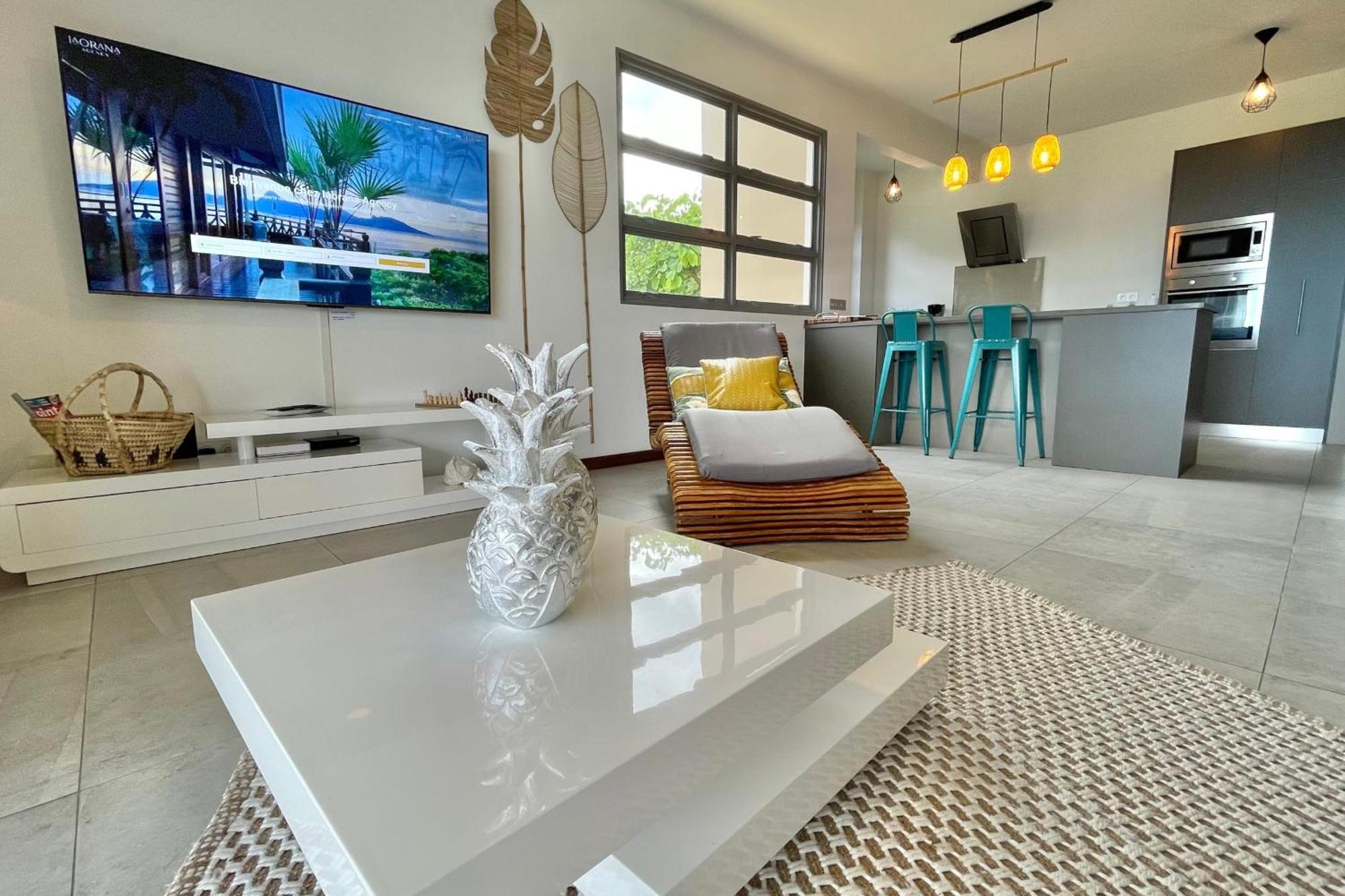Manuia Luxury Apartment - Tahiti Punaauia -Wi-Fi Netflix Pool & Gym Esterno foto