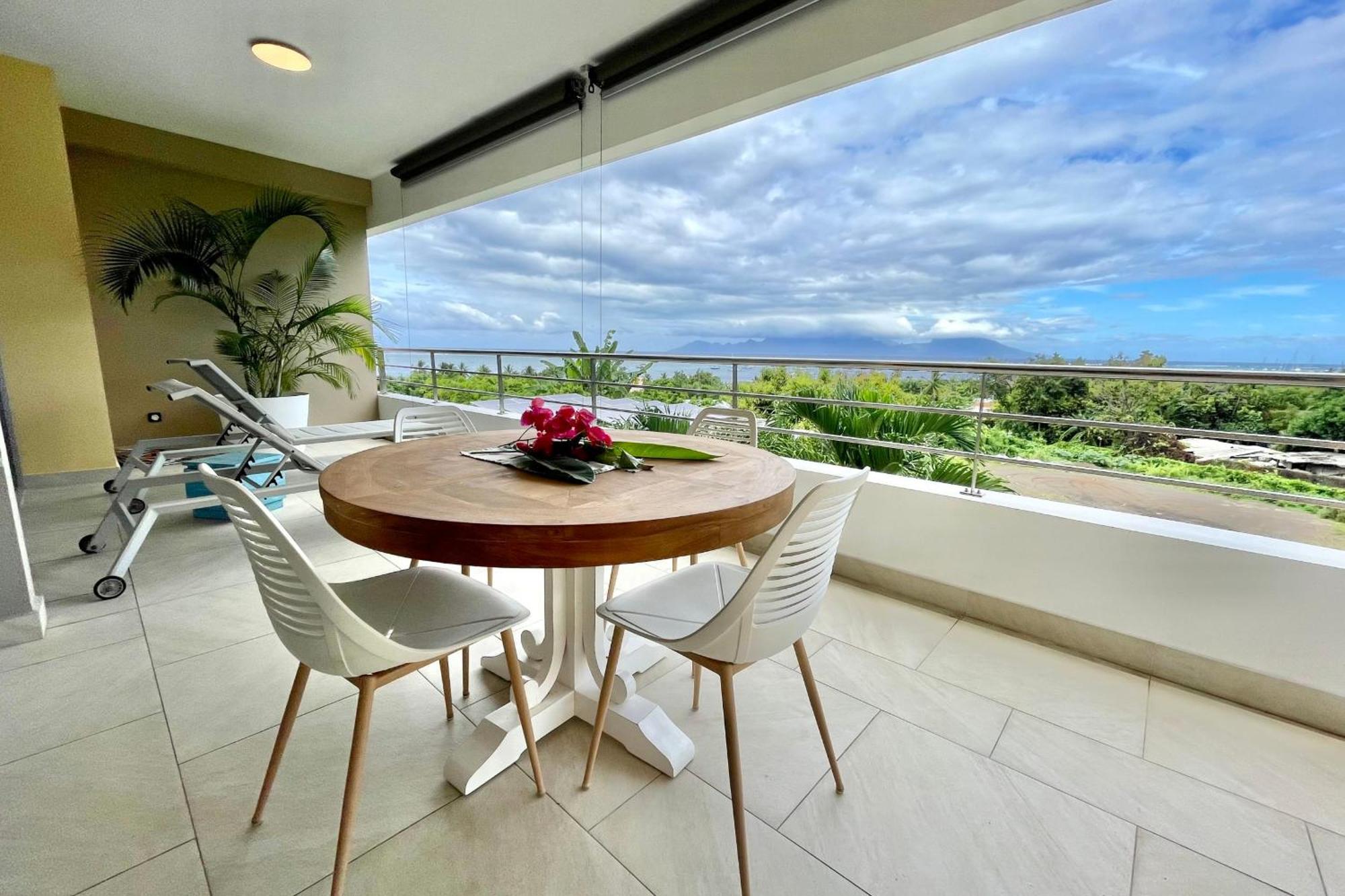 Manuia Luxury Apartment - Tahiti Punaauia -Wi-Fi Netflix Pool & Gym Esterno foto