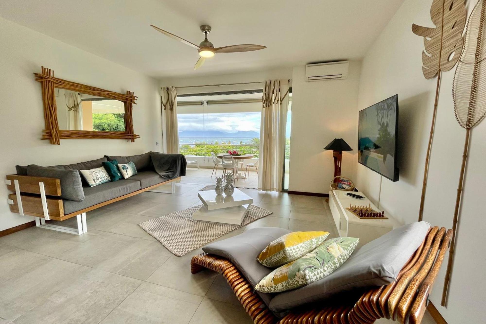 Manuia Luxury Apartment - Tahiti Punaauia -Wi-Fi Netflix Pool & Gym Esterno foto
